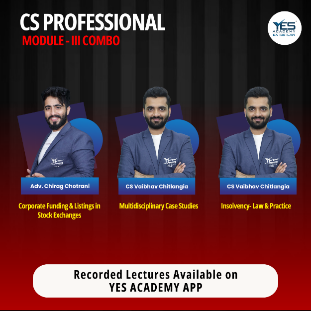 Picture of CS Professional - Module 3 COMBO (With Insolvency)